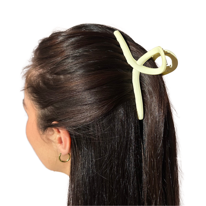 Signature Claw Clip - Lemon Sorbet