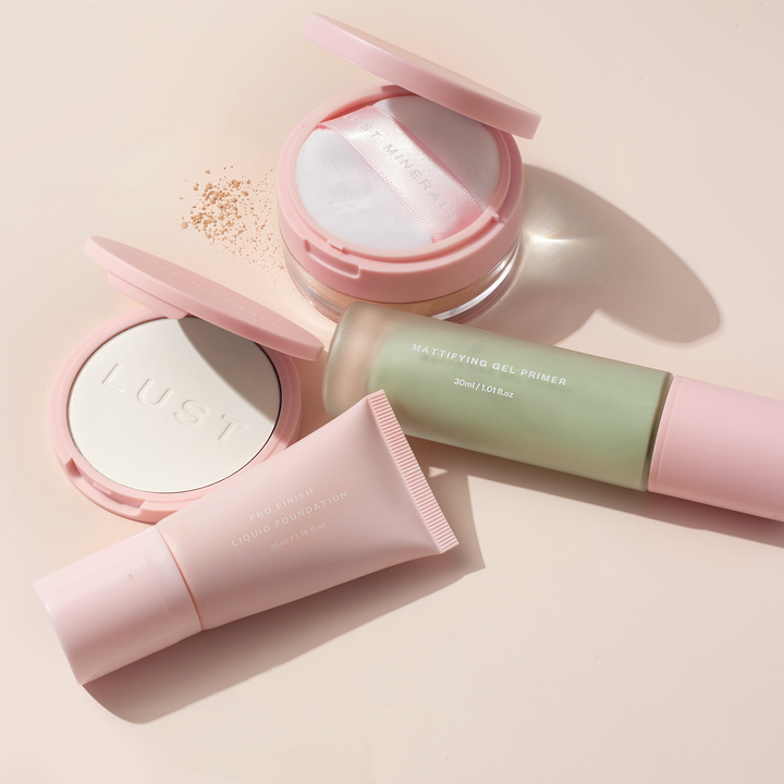 4 Step Dewy Pro Finish Bundle - Acne-Prone/Oily/Sensitive Skin