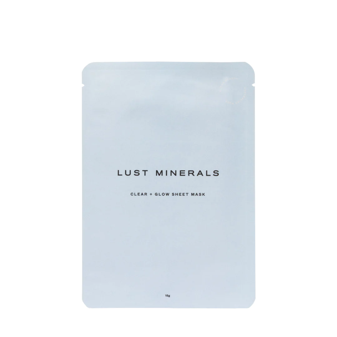 Clear + Glow Sheet Mask 15g - PERFECTLY IMPERFECT