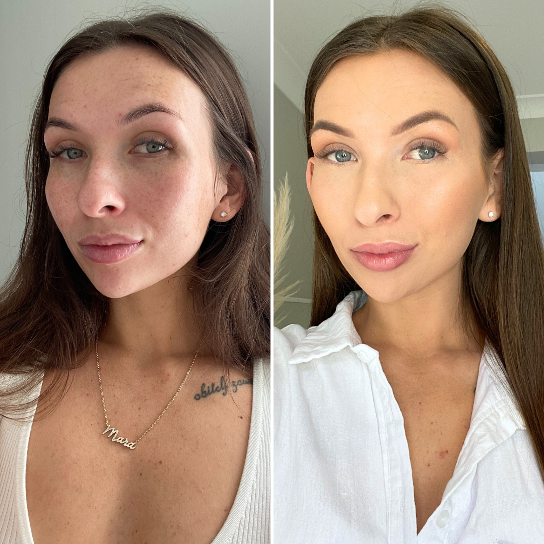 3 Step Pro Finish Dewy Makeup Bundle - Normal/Dry/Mature Skin