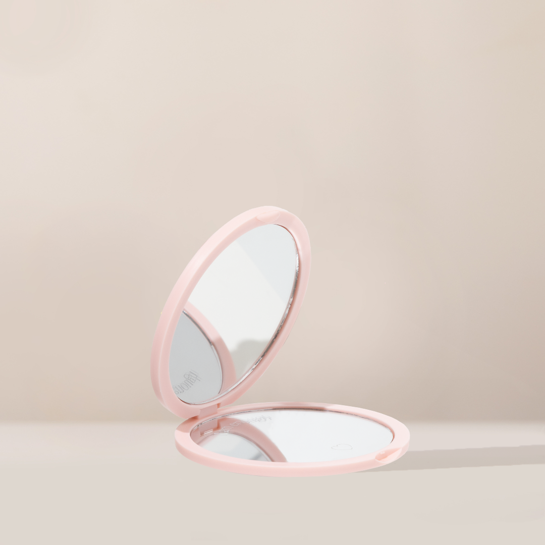 Signature - Pink Compact Mirror