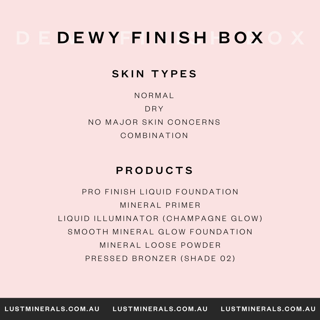 The Ultimate Makeup Box - Dewy Finish