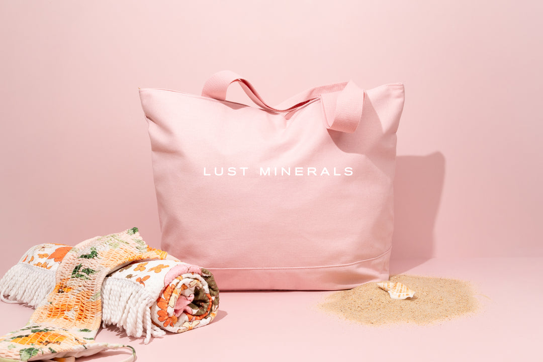 Lust Minerals Yoga Mat & Everyday Tote Bag