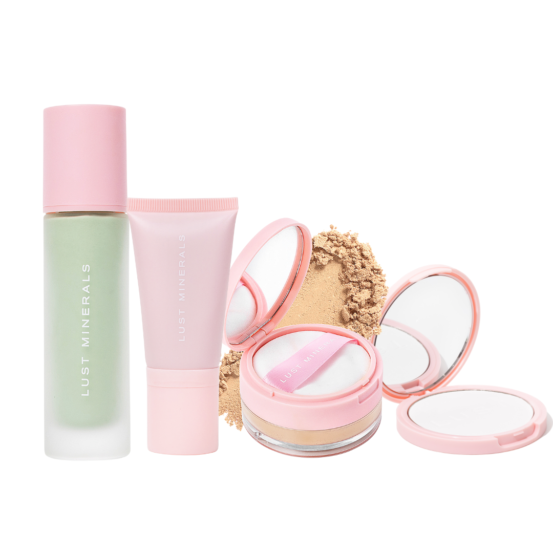 4 Step Dewy Pro Finish Bundle - Acne-Prone/Oily/Sensitive Skin