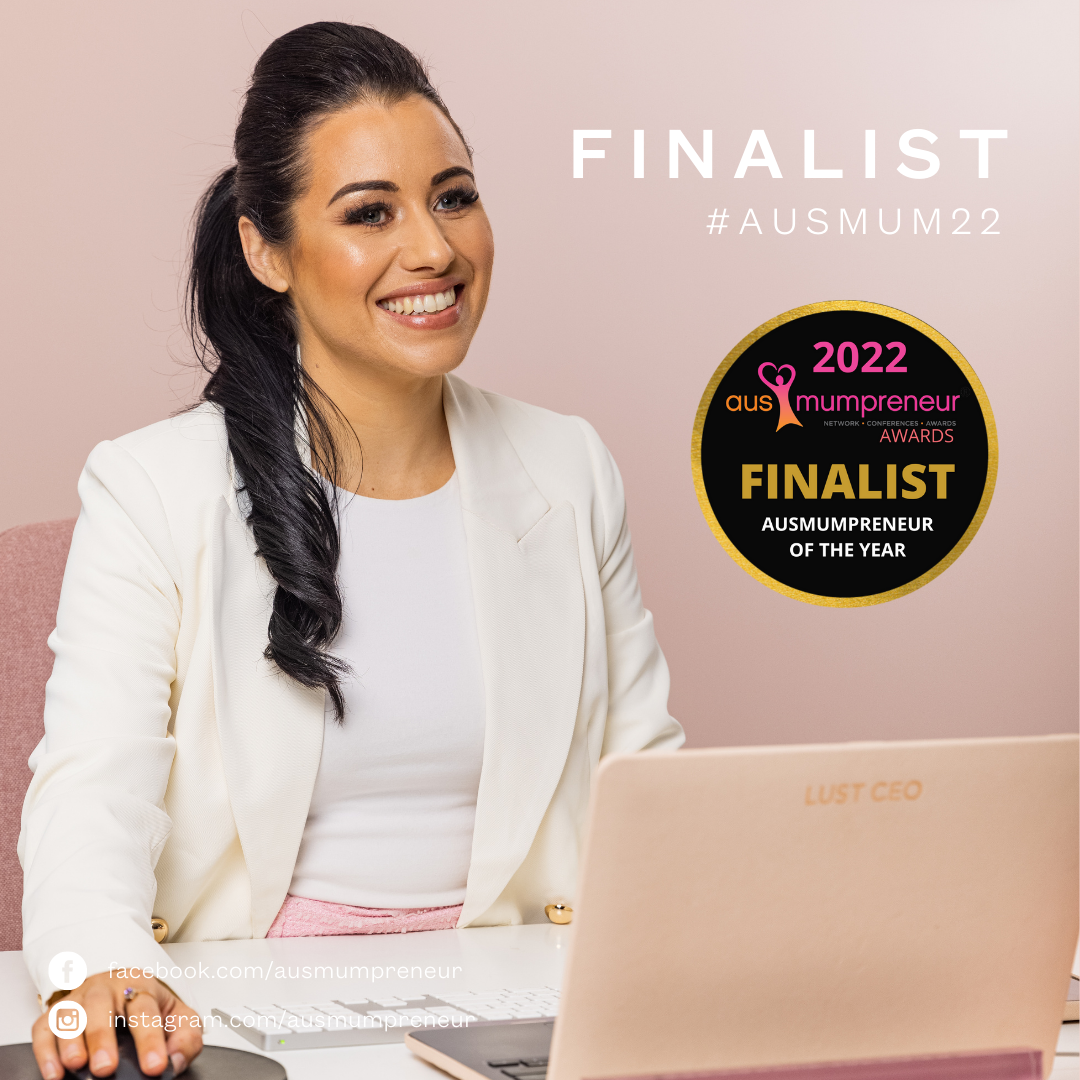 CEO Stacey Hollands announced as AUSMUMPRENEUR finalist of 6 categories in 2022!