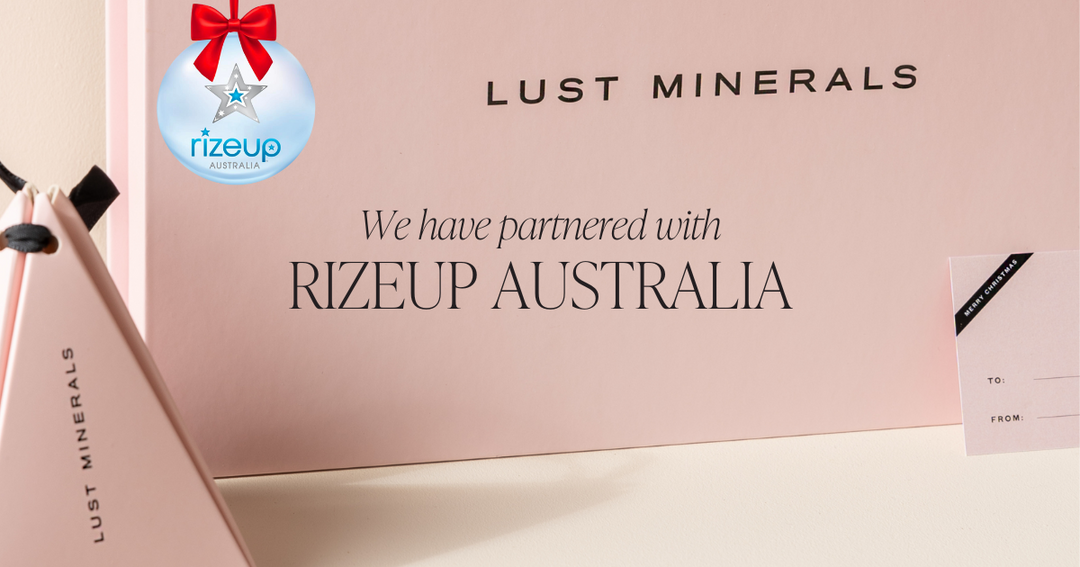 An Invitation to give back on the Sunshine Coast: Join Lust Minerals in supporting RizeUp this Christmas!