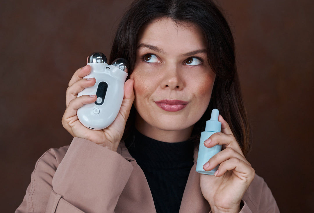 Sculpt Device and Facial Oil