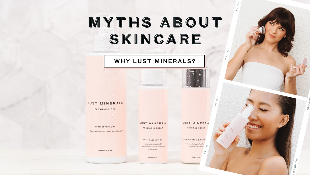 MYTHS ABOUT SKINCARE