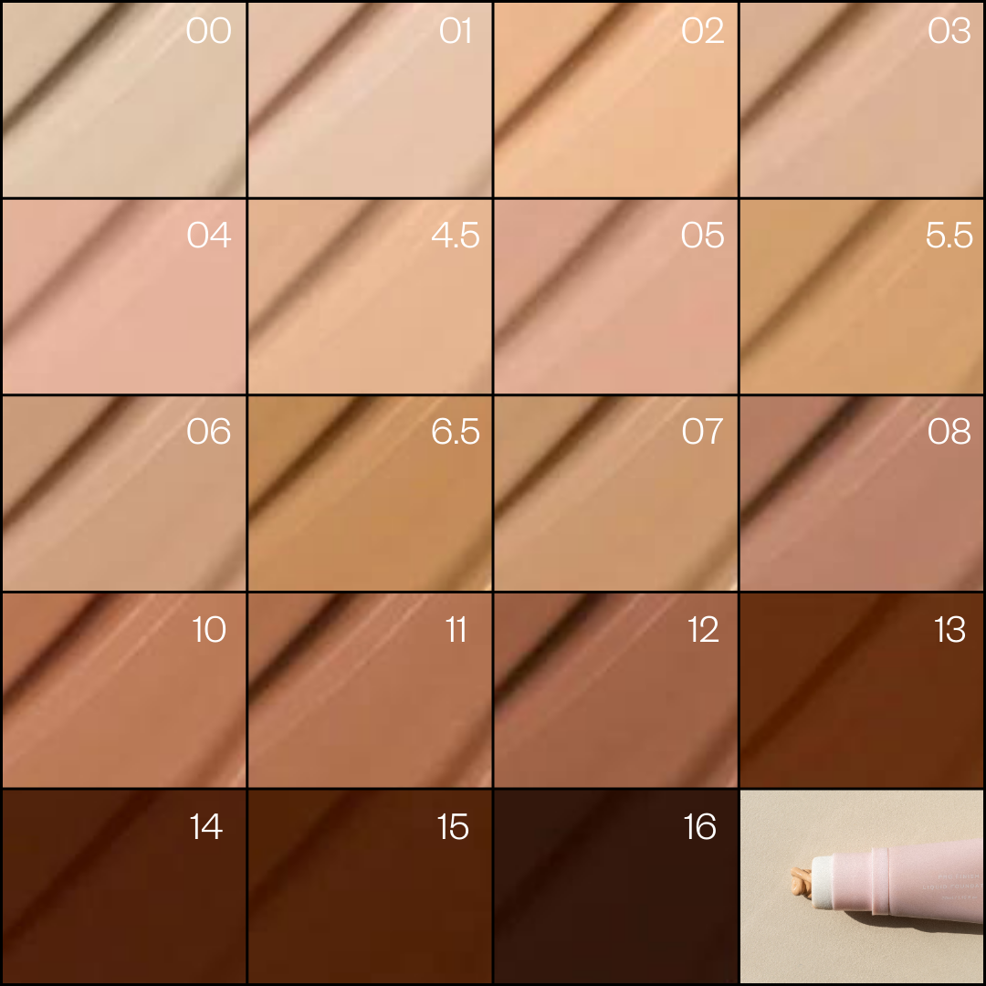Sweat Resistant Pro Finish Liquid Mineral Foundation 35ml 