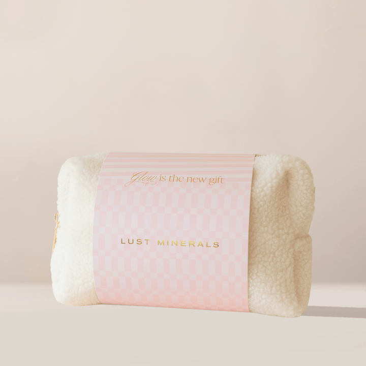 Boucle Makeup Bag + Christmas Wrap