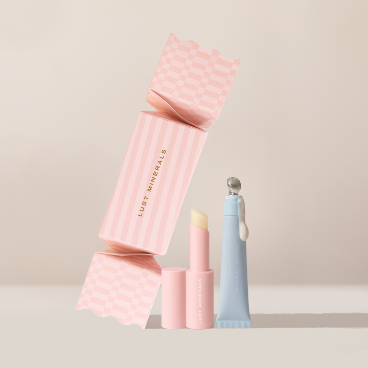 Eye Cream and Lip Balm Christmas Bundle Image