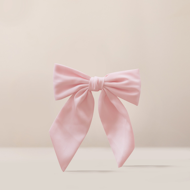 Pink Bow Clip