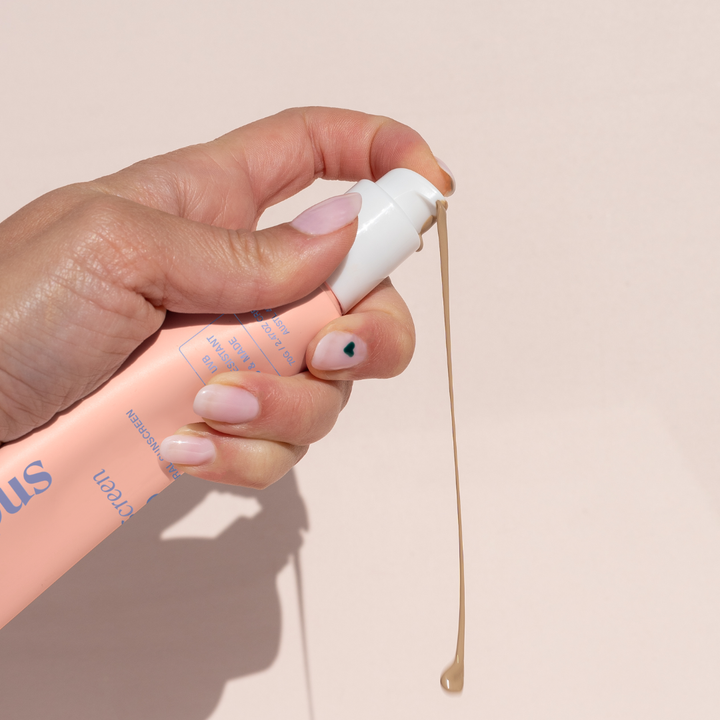 Styled image SNDY SKN Clean Tinted SPF50 - Face pumping bottle  