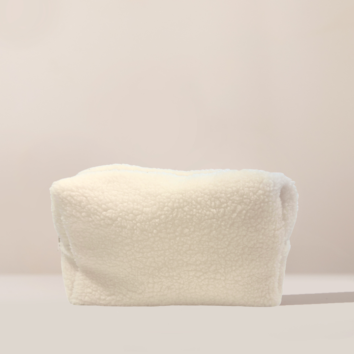 Boucle Makeup Bag + Christmas Wrap